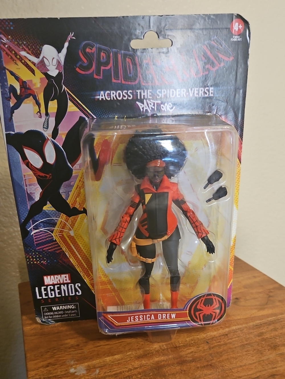 Marvel Jessica Drew Action Figure - Black, Orange & Red
